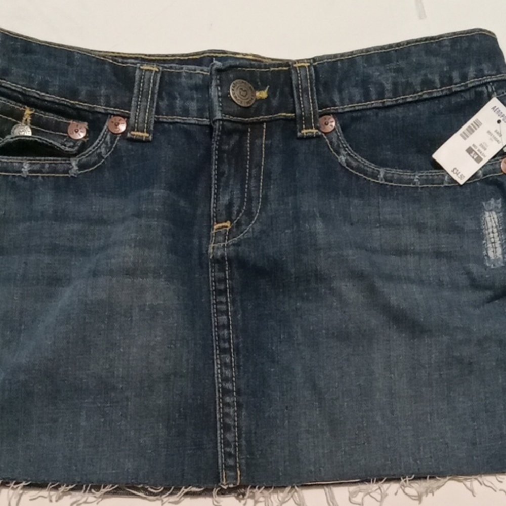 Aeropostale Demin Mini Skirt 3/4 Woman